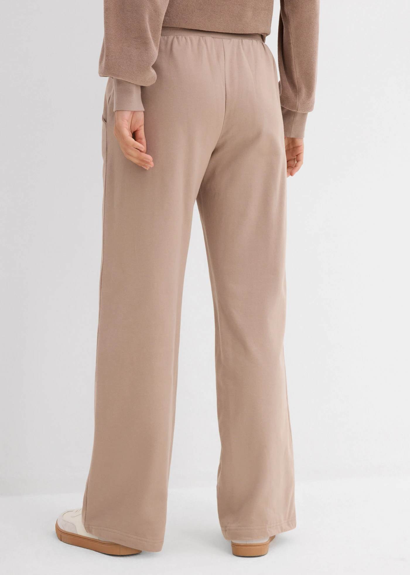 Pantalon de jogging 100% coton • taupe-saumon • Boutique bonprix
