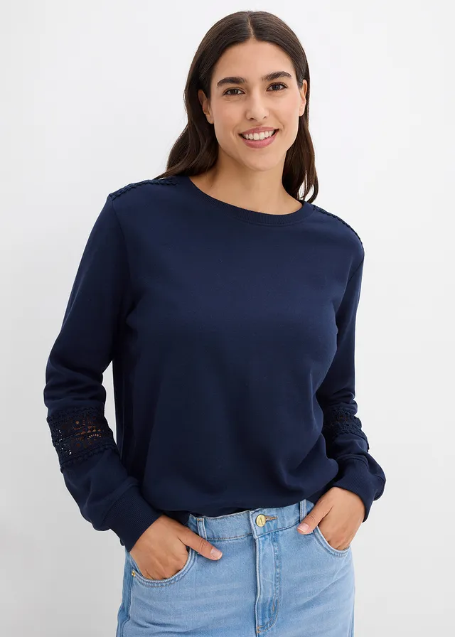 Sweater, Kleur: donkerblauw
