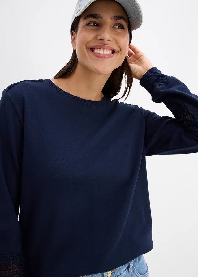 Bluza • ciemnoniebieski • sklep bonprix