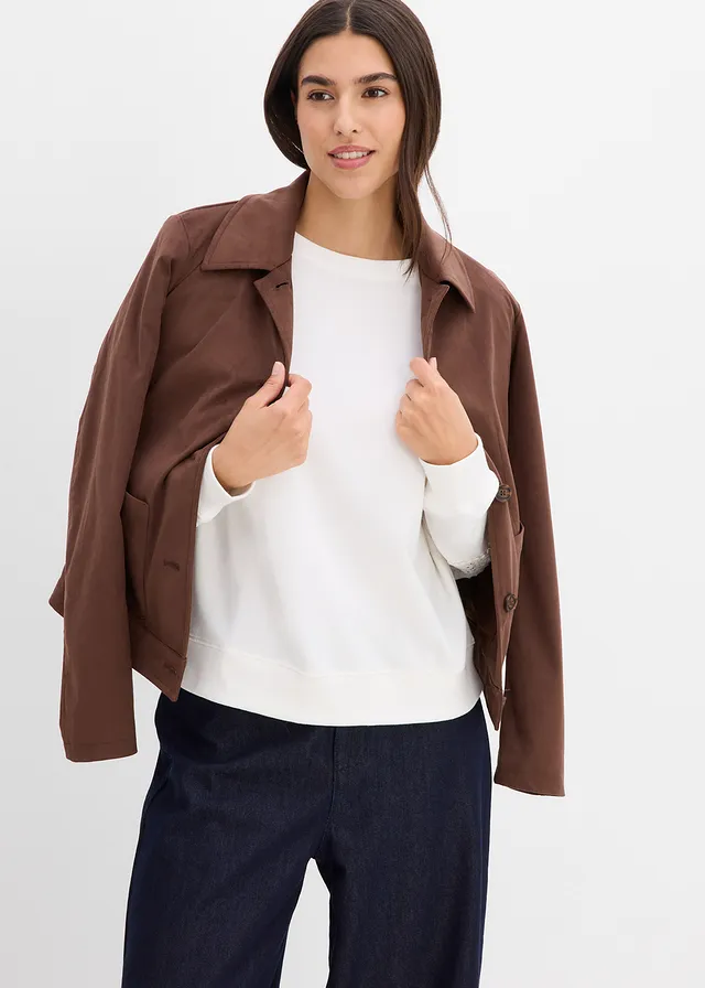 Bluza • biel wełny • sklep bonprix