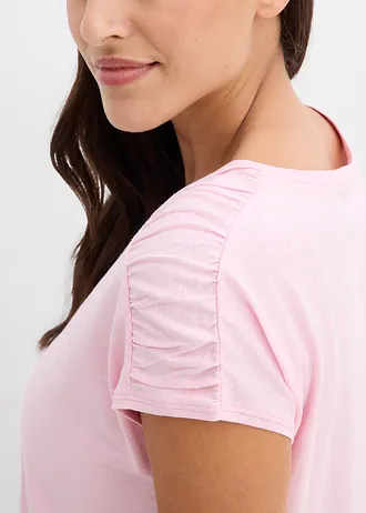 Boxy shirt, korte mouw • kristalroze • bonprix online shop