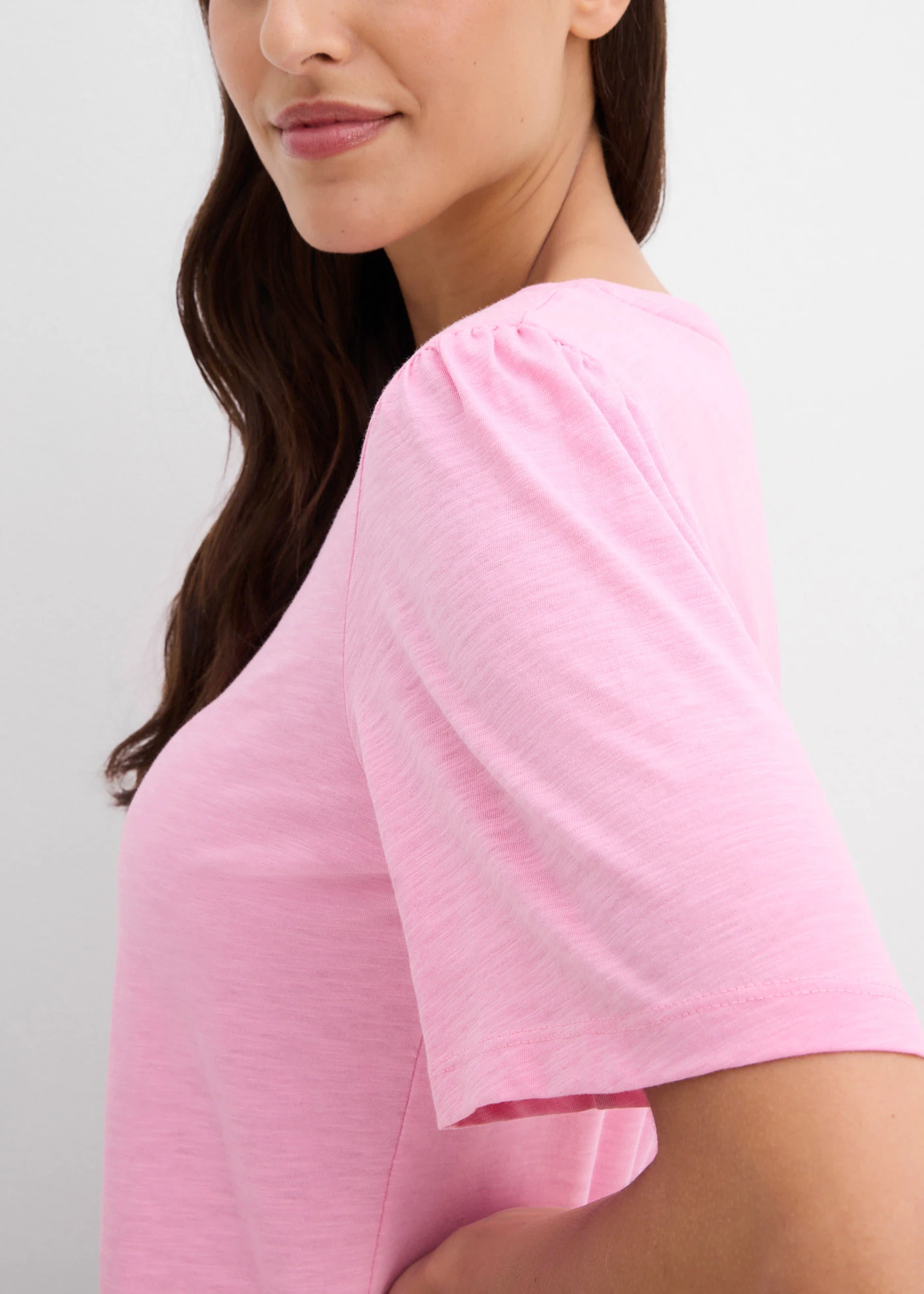 T-shirt van katoen • roze • bonprix online shop