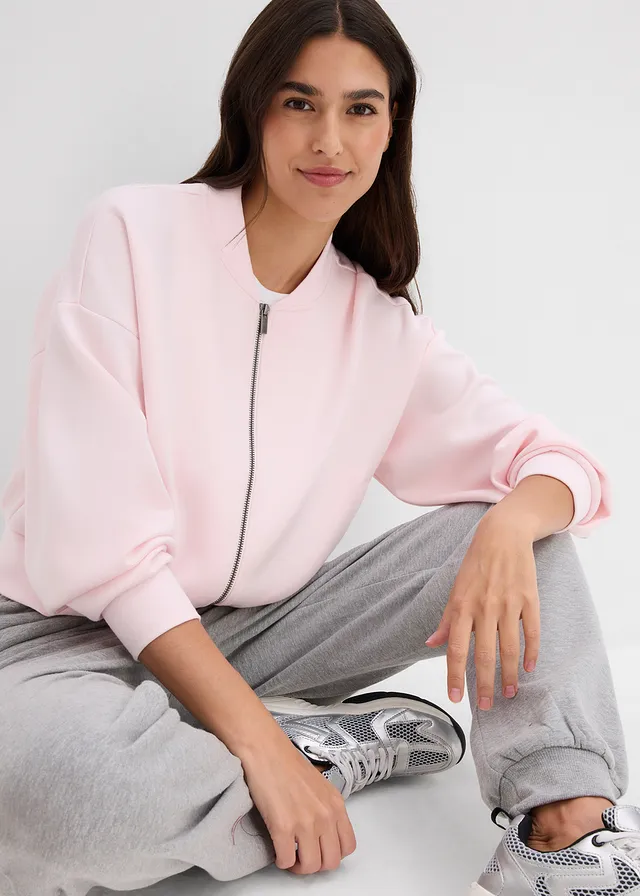 Blouson doux en sweat • rose clair • product-page.page-title-suffix