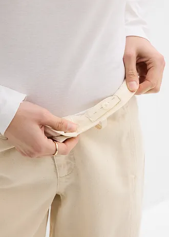 Blugi barrel, Mid Waist • necolorat • magazin bonprix