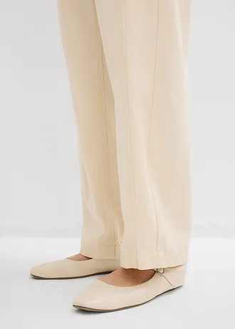 Jeansy typu barrel, mid waist • niefarbowany • sklep bonprix