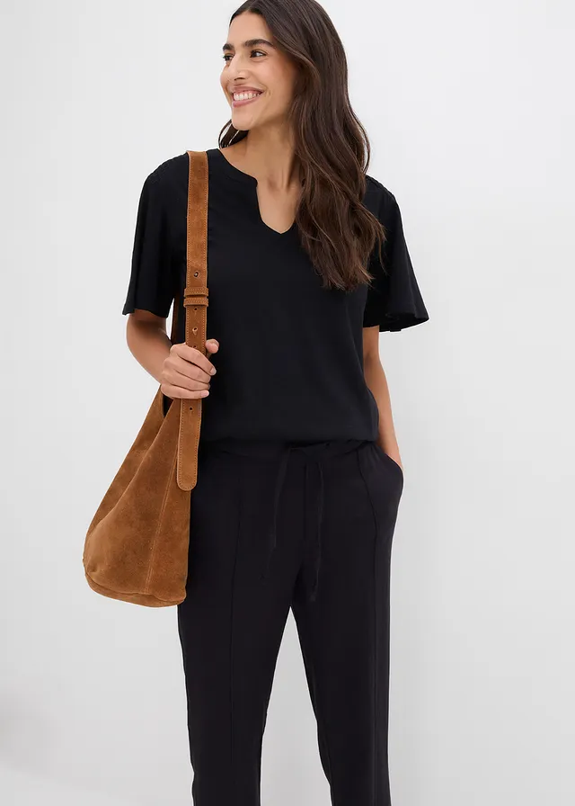 Pantalon en lin mélangé • noir • product-page.page-title-suffix