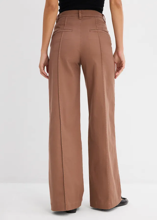 Twill broek, Kleur: kastanjebruin