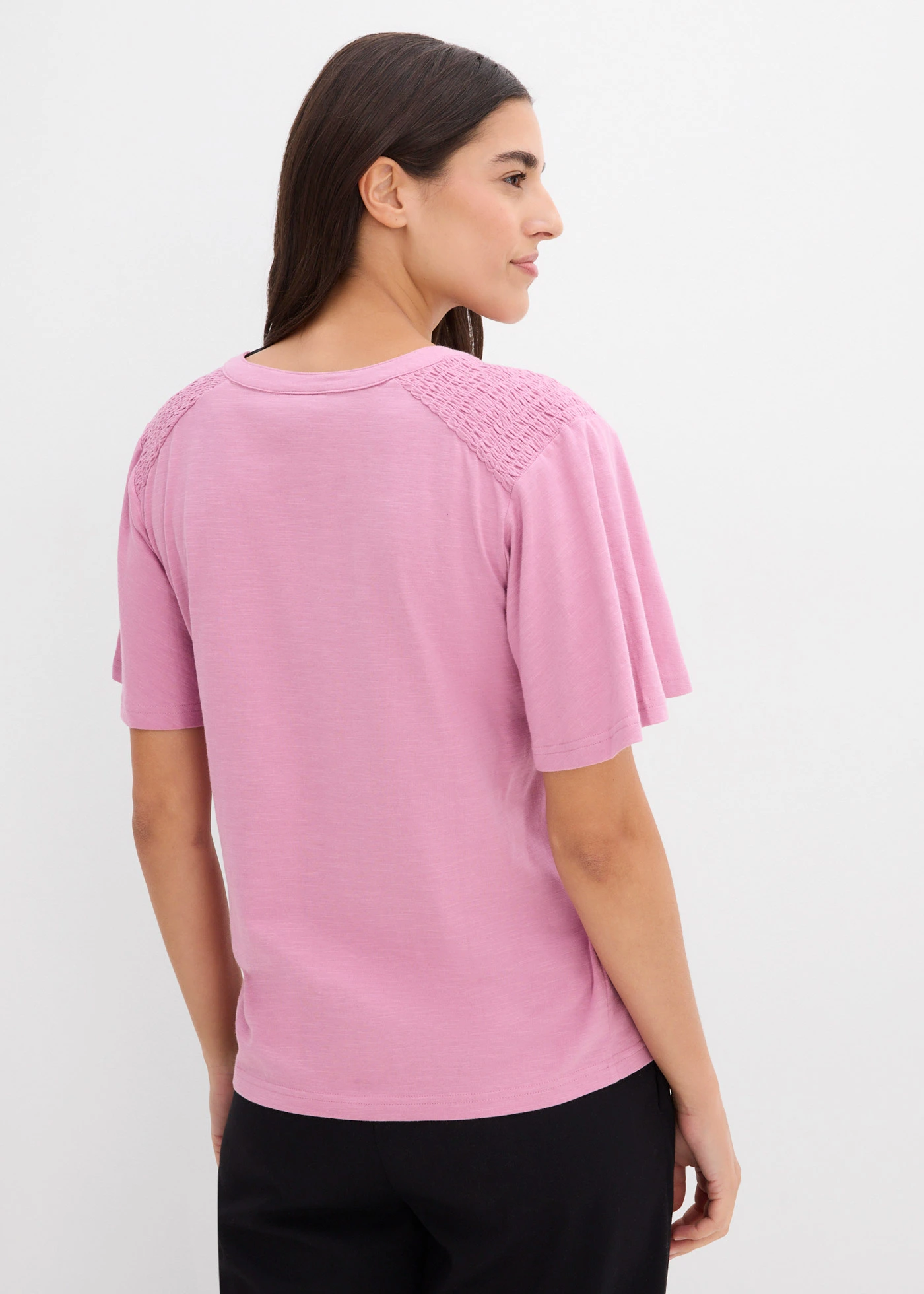 T-shirt tunique • mauve • Boutique bonprix
