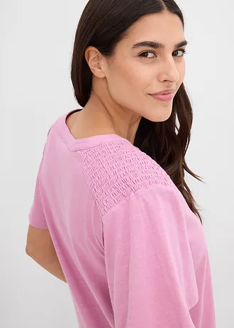 T-shirt tunique • mauve • Boutique bonprix