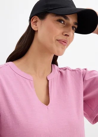 T-shirt tunique • mauve • Boutique bonprix