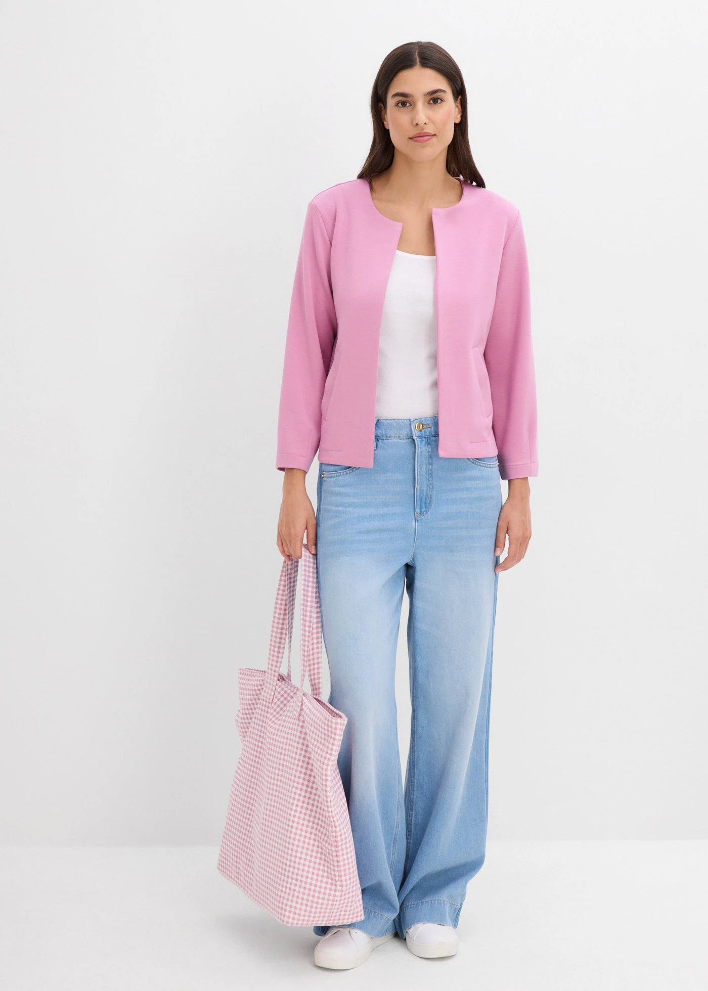 Sweatvest • mauve • bonprix online shop