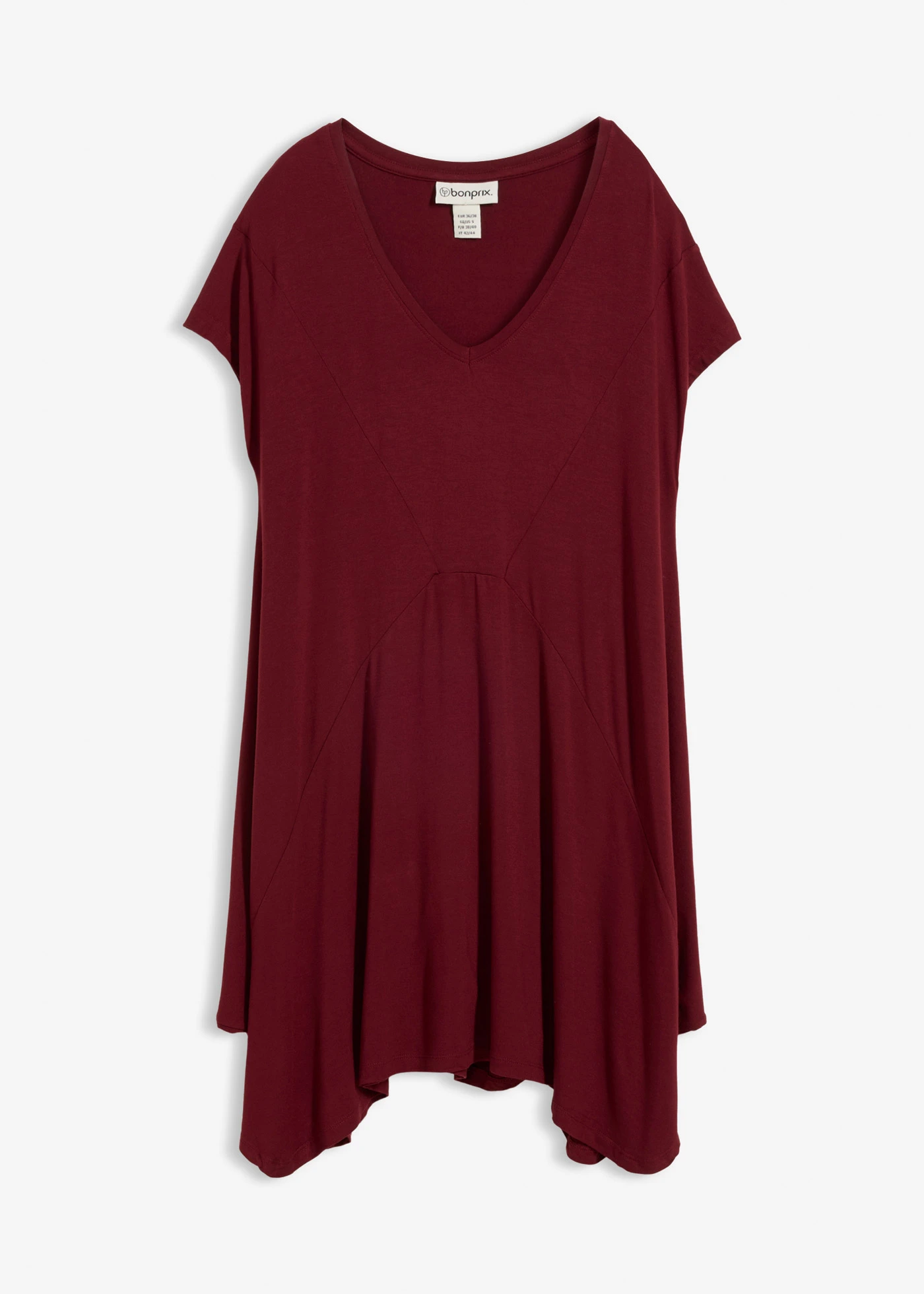 T-shirt long • rouge érable • Boutique bonprix