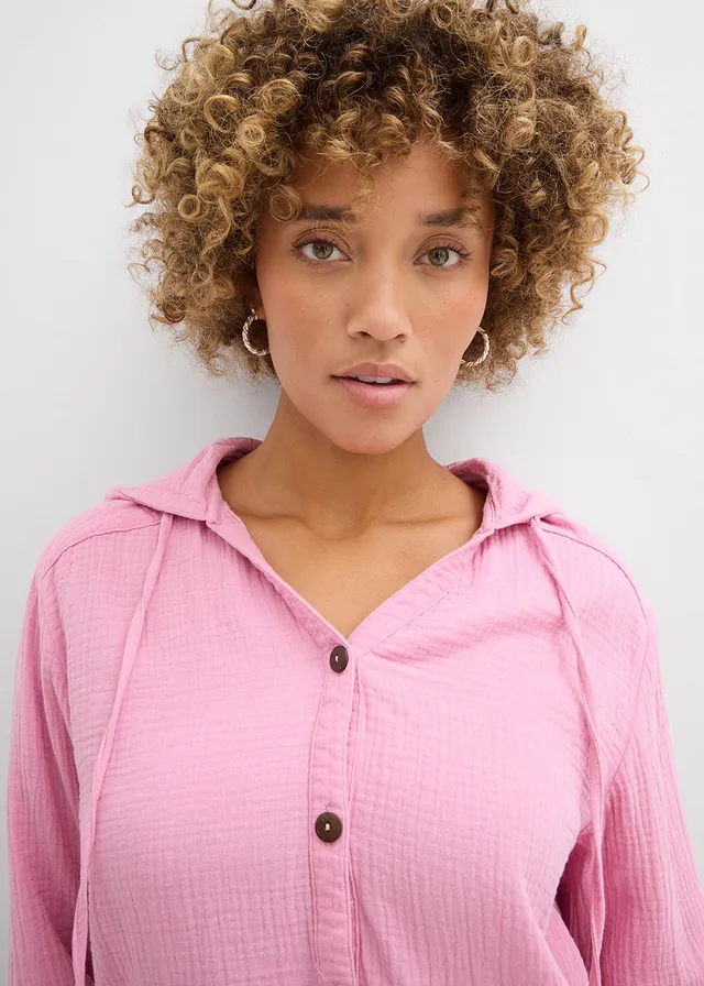Blouse légère en gaze de coton • rose • product-page.page-title-suffix