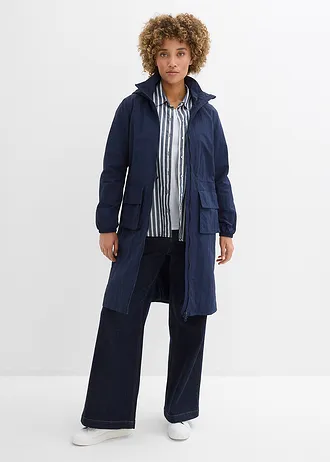 Waterafstotende, lichte parka • donkerblauw • bonprix online shop
