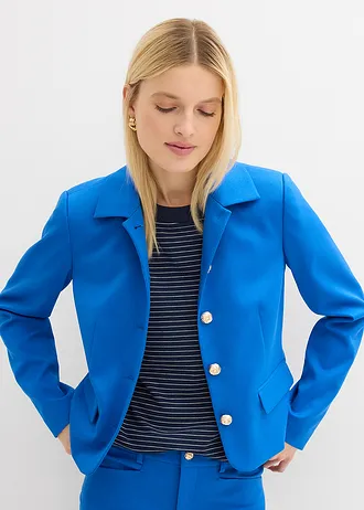 Blazer court, Couleur: bleu arctique
