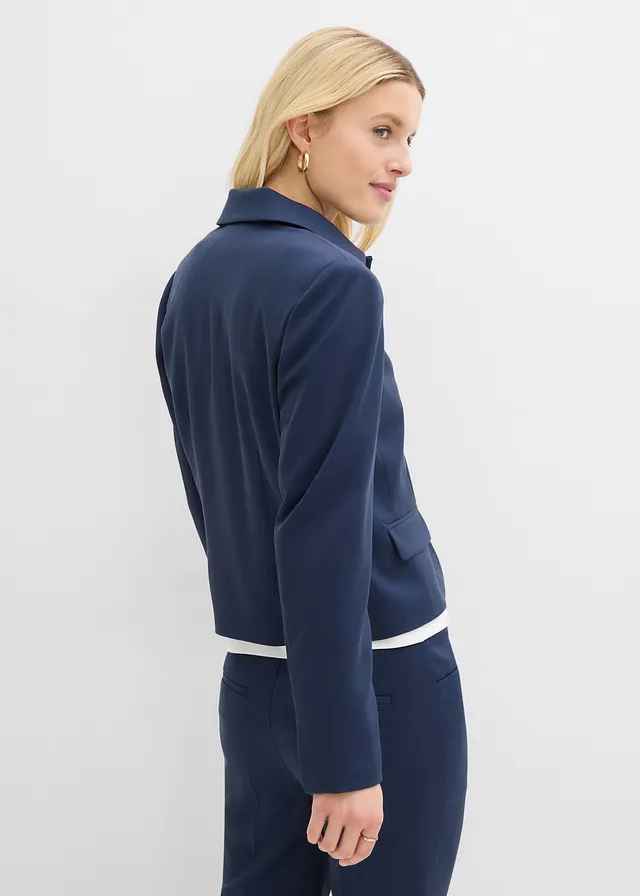 Blazer court • bleu foncé • product-page.page-title-suffix