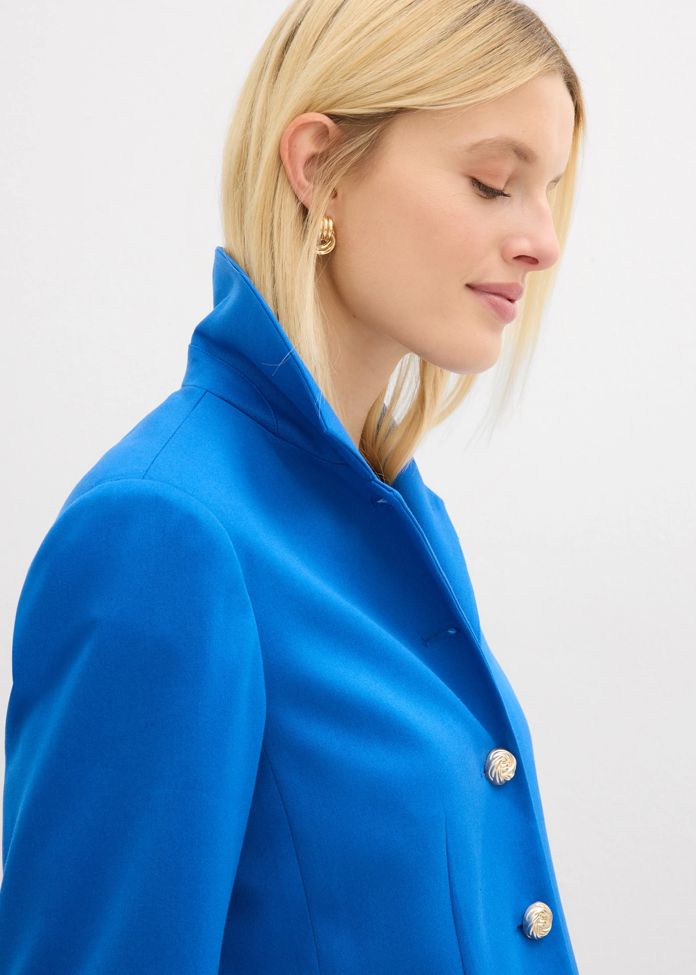 Korte blazer • arctisch blauw • bonprix online shop