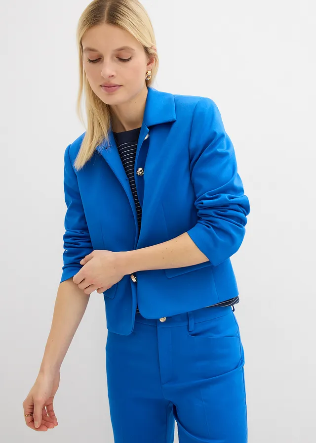 Korte blazer • arctisch blauw • product-page.page-title-suffix