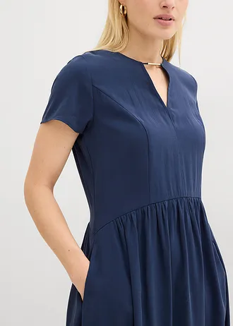 Rochie din amestec fin de viscoză • bleumarin • magazin bonprix
