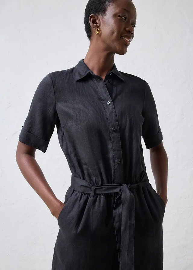 Combinaison 100% lin • noir • product-page.page-title-suffix