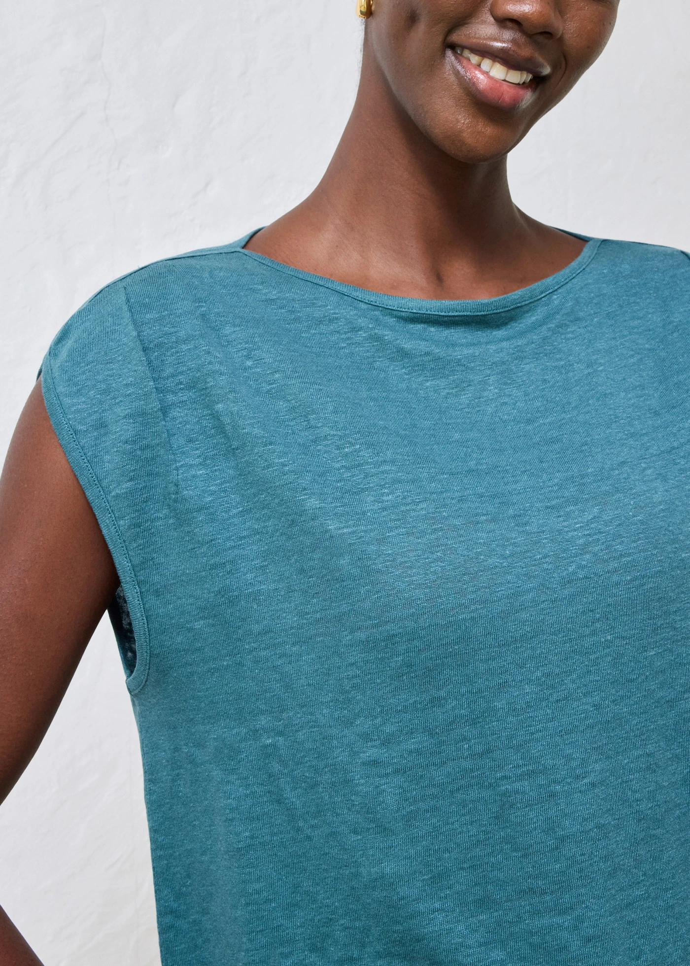 Shirt van puur linnen • pepergroen • bonprix online shop