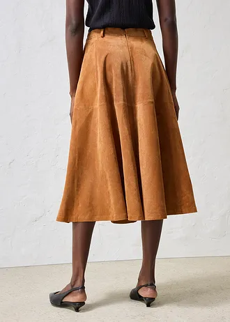 Leren rok • bronskleur • bonprix online shop