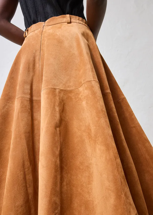 Leren rok • bronskleur • product-page.page-title-suffix