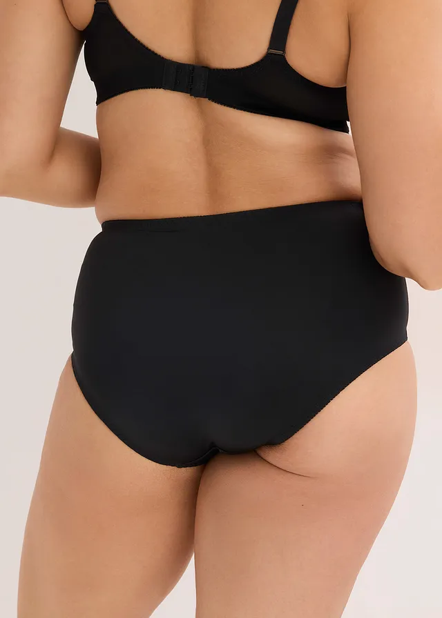 Chilot modelator • negru/bej • magazin bonprix