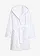 Froté župan s kapucí, z čisté bavlny, barva: bílá