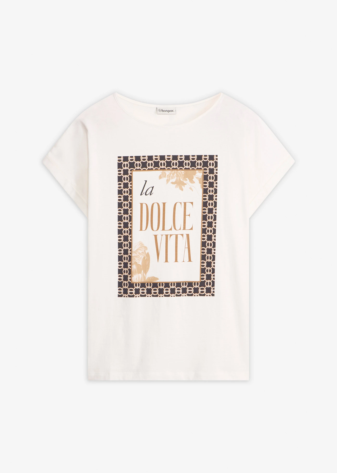 Shirt van biologisch katoen • wolwit • bonprix online shop