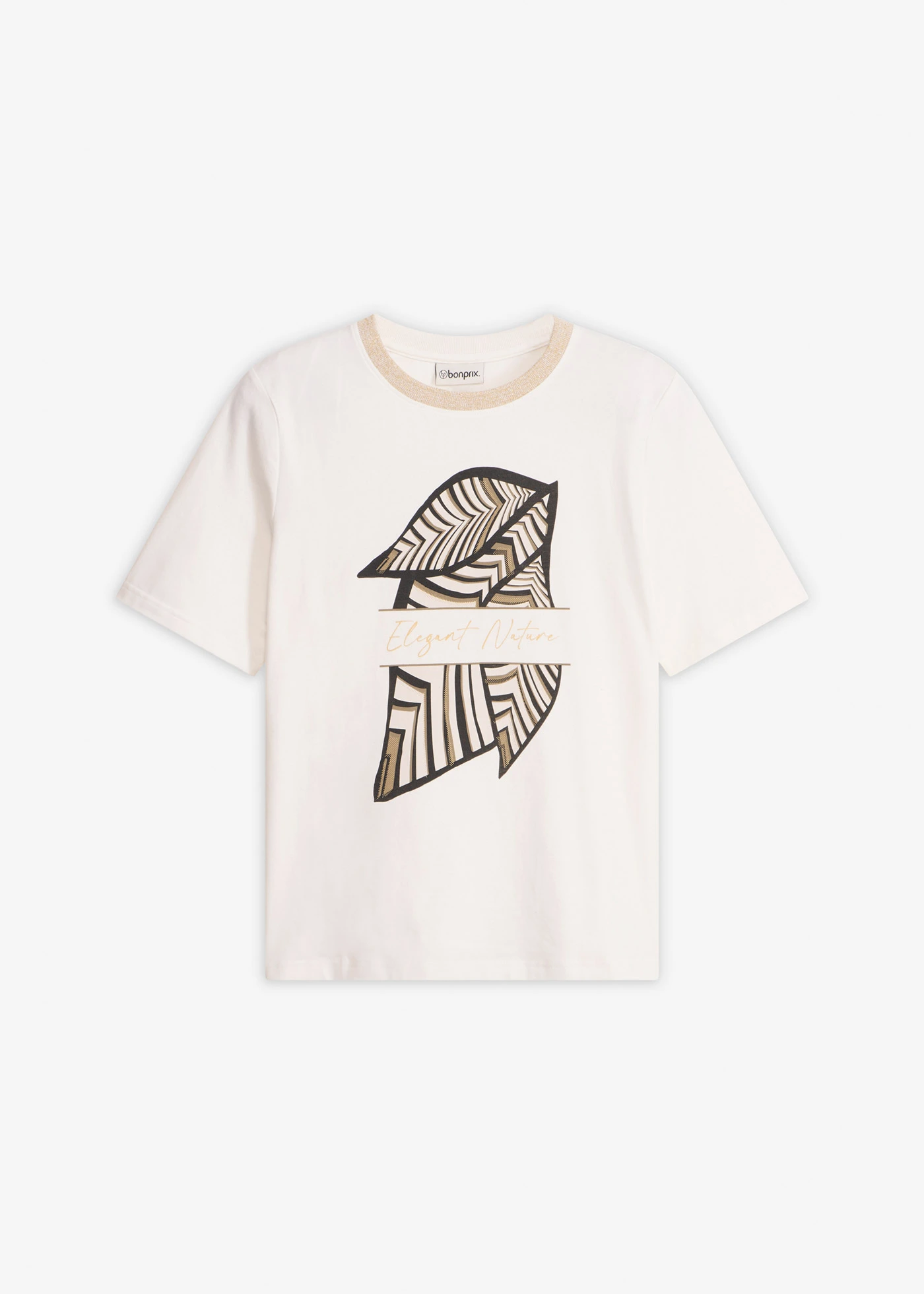 Shirt van biologisch katoen • wolwit • bonprix online shop