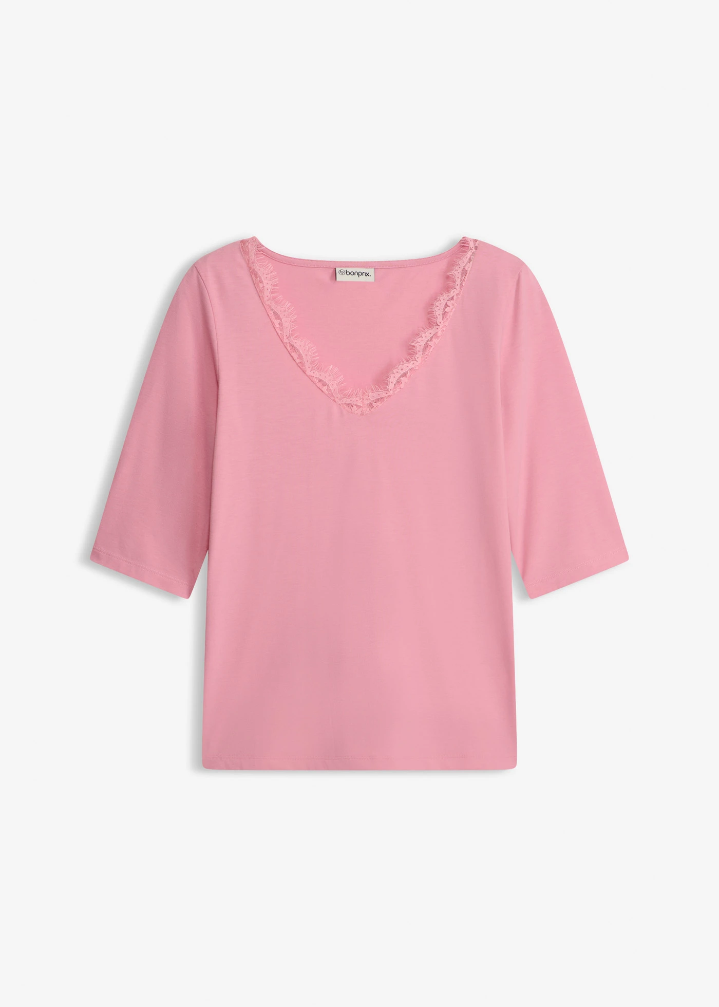 T-shirt à dentelle • orchidée fumé • Boutique bonprix