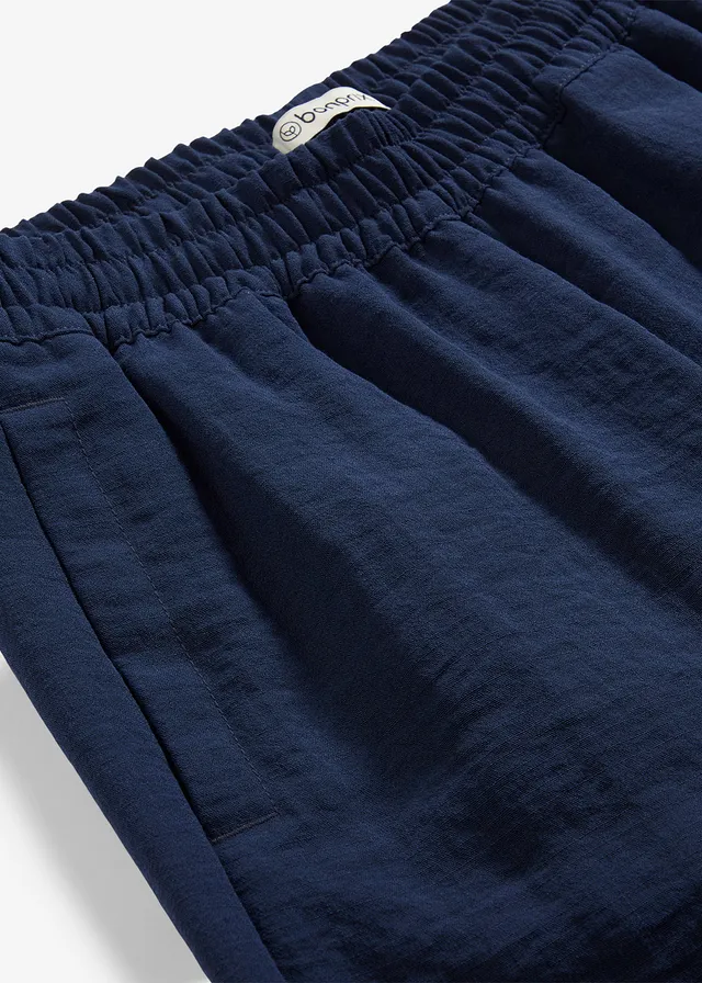Culotte van een zachte viscose-mix • donkerblauw • product-page.page-title-suffix