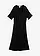 Robe en jersey fluide, Couleur: noir