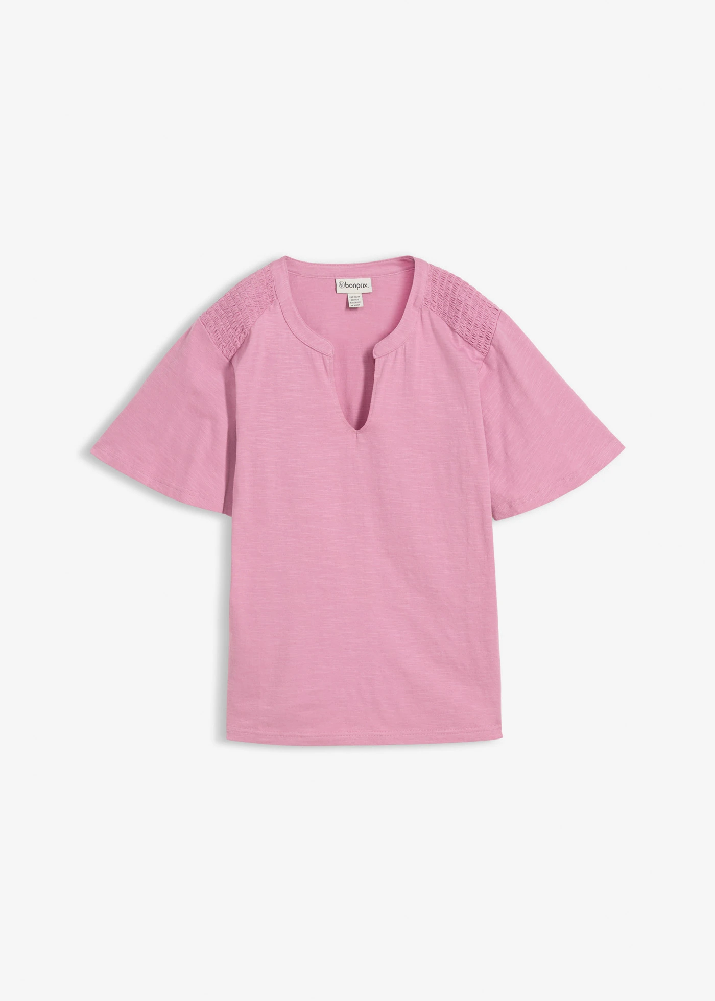 Tunika T-shirtowa • róż malwowy • sklep bonprix