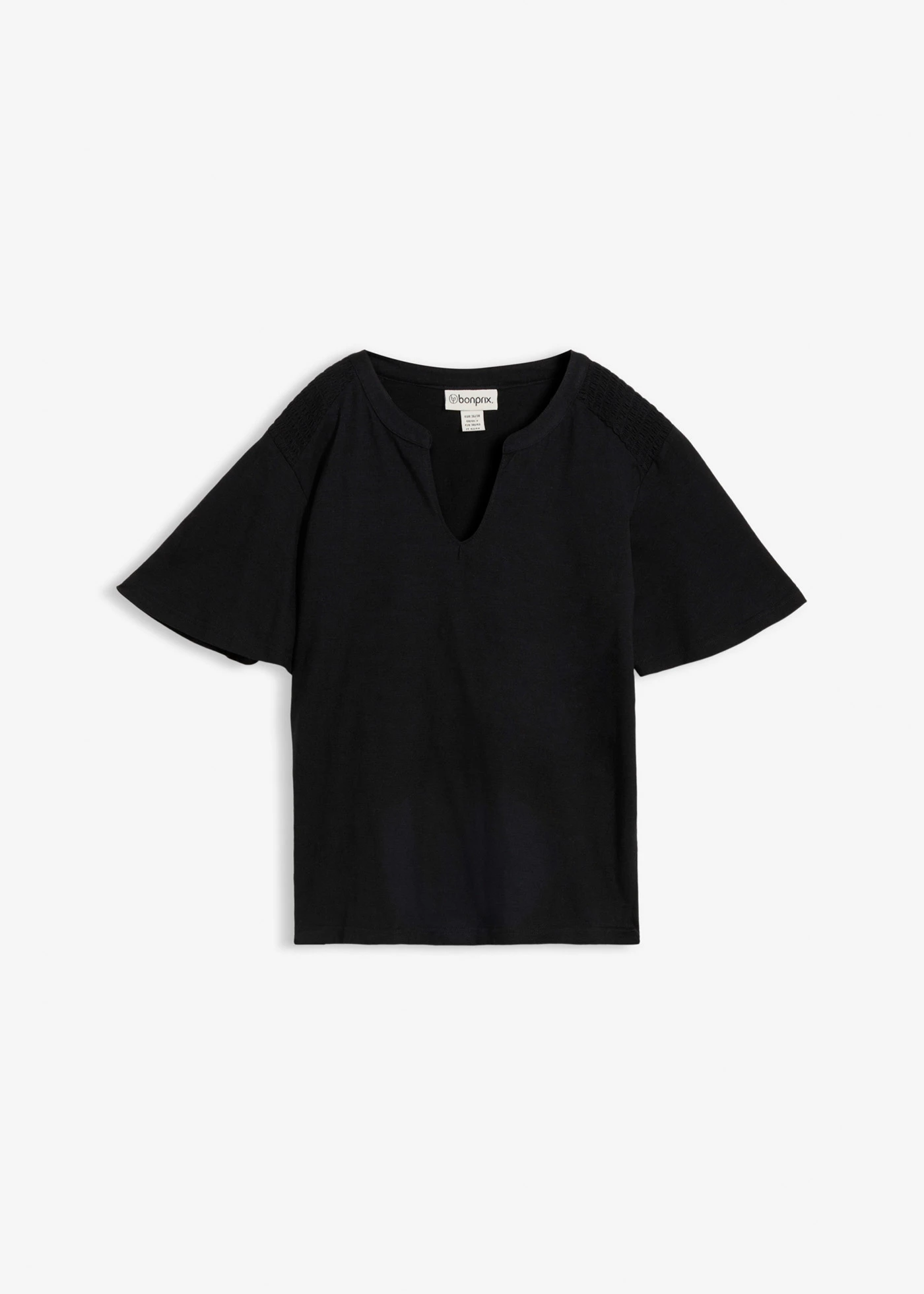 Bluză în stil tunică • negru • magazin bonprix