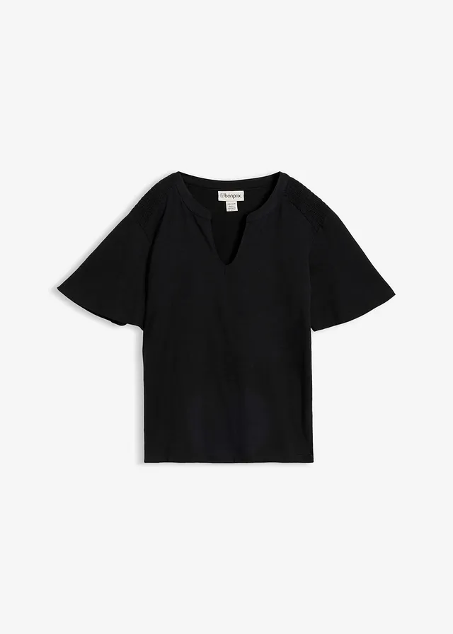 Bluză în stil tunică • negru • magazin bonprix