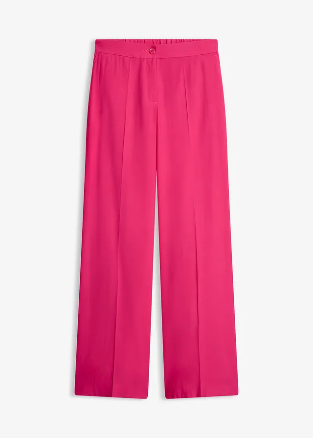 Lichte Marlene Dietrich broek met viscose