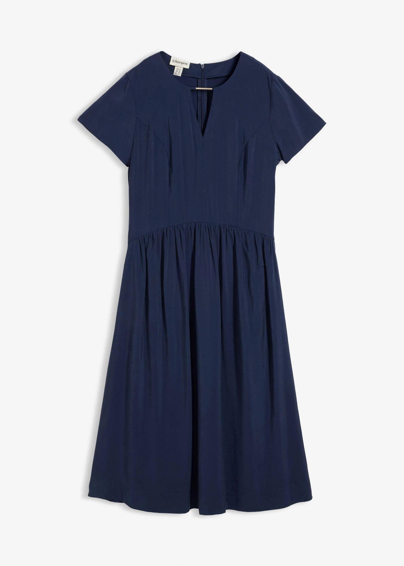 Rochie din amestec fin de viscoză • bleumarin • magazin bonprix