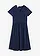 Robe en viscose majoritaire, Couleur: bleu foncé