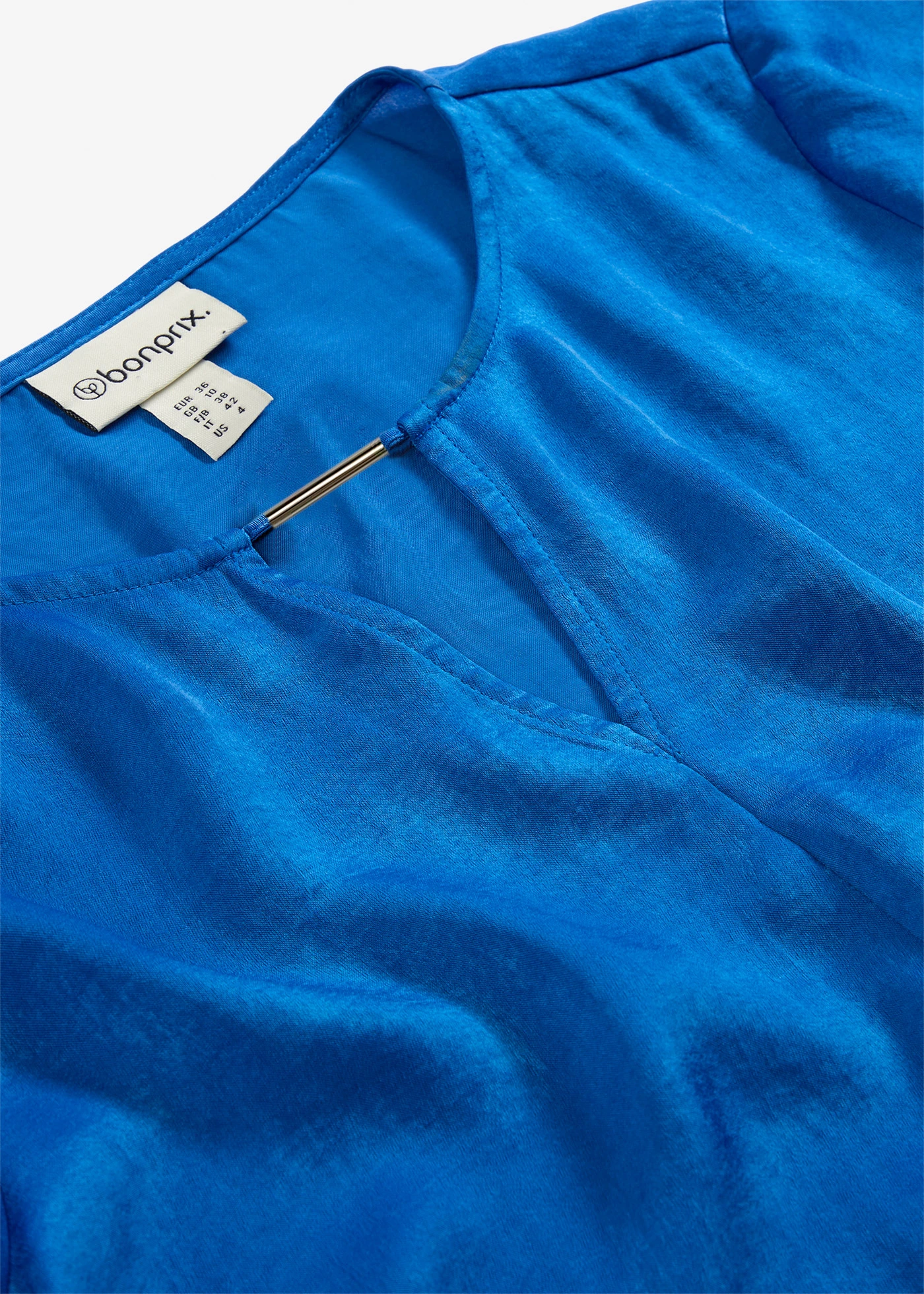 Tunică din satin fin • albastru arctic • magazin bonprix