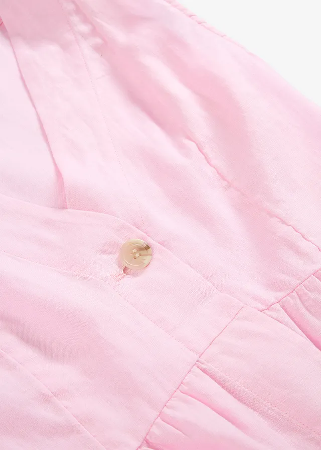 Gilet sans manches 100 % lin • rose cristal • product-page.page-title-suffix