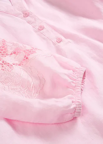 Tuniek van puur linnen • kristalroze • bonprix online shop