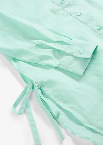 Chemisier 100 % lin • menthe clair • Boutique bonprix