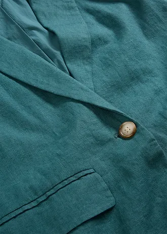 Blejzer z čistého plátna • zelené korenie • obchod bonprix