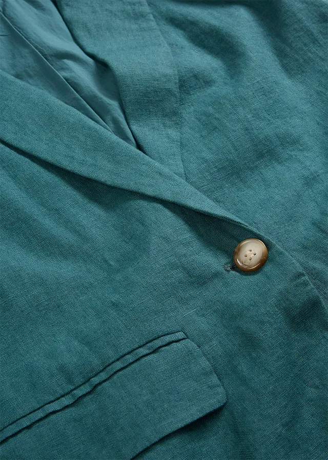 Blazer 100 % lin • vert poivre • product-page.page-title-suffix