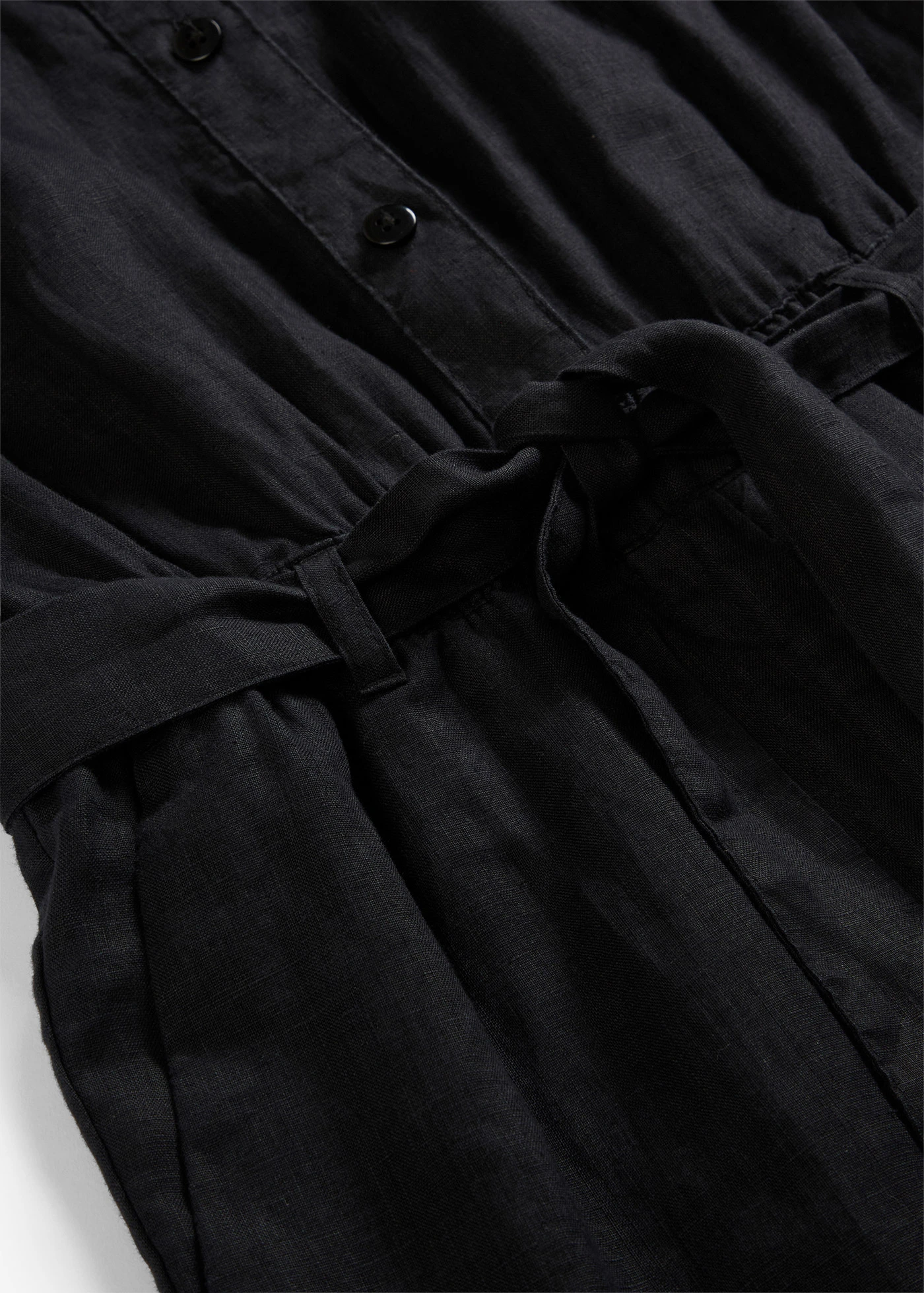 Combinaison 100% lin • noir • Boutique bonprix