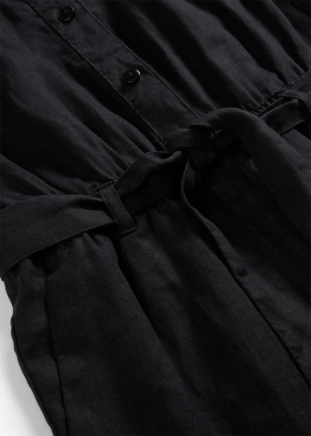 Combinaison 100% lin • noir • product-page.page-title-suffix