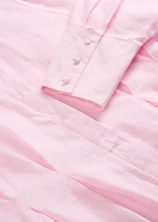 Robe-chemise 100% lin • rose cristal • Boutique bonprix