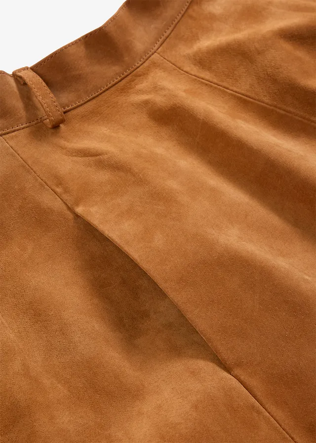 Leren rok • bronskleur • product-page.page-title-suffix